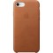 Husa de protectie Apple pentru iPhone 8 / iPhone 7, Piele, Maro