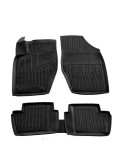 Set covorase auto din cauciuc tip tavita Peugeot 307 (2001-2008)