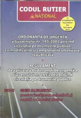 Codul rutier 2020 foto