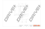 Dr!ve+ DP1110.13.0036 filtru combustibil