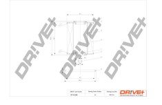 Dr!ve+ DP1110.13.0036 filtru combustibil