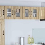 VidaXL Dulap de bucătărie Kalmar 2 pcs Stejar Sonoma 60 x 31 x 40 cm 884619
