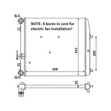 Radiator racire motor Nrf 53021A