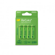 GP Recyko + Seria 2700 AA / HR06 2600mah 1.2V NiMH baterii reincarcabile-Conținutul pachetului 1x Blister