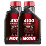 Pachet 2 litri Ulei Motul 4100 Syn-Ner S 10W40