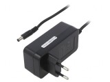 Alimentator Pulsatoriu 12VDC 4A 48W cu Ştecher Drept, QOLTEC