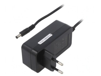 Alimentator Pulsatoriu 12VDC 4A 48W cu Ştecher Drept foto