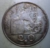Moneda Belgia 20 Franci 1950 Argint 835 KM#140.1 - Colecție Numismatică