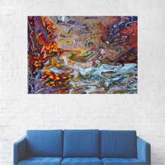 Tablou Canvas, Abstract, Multicolor - 40 x 60 cm foto