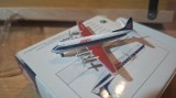 Macheta avion Vickers Viscount 800 BEA 1:500 Inflight500
