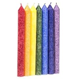 SET 7 LUM&Acirc;NĂRI CHAKRALE PARFUMATE PENTRU MEDITAȚIE