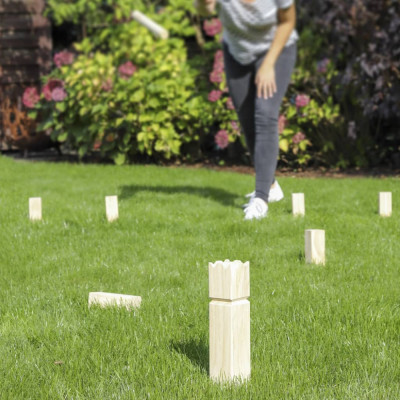 HI Joc Kubb din lemn pentru exterior GartenMobel Dekor foto