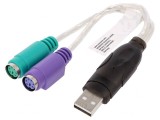Adaptor USB la PS/2 Dual