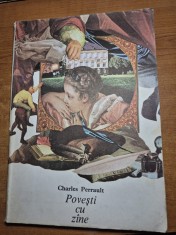 carte pentru copii povesti cu zane - din anul 1981 - carte format mare