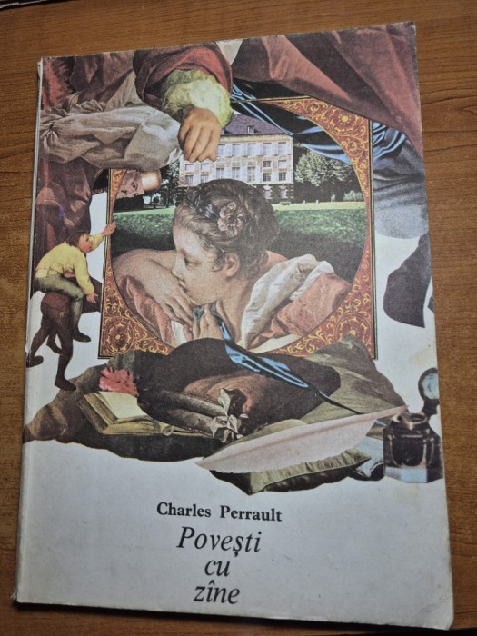 carte pentru copii povesti cu zane - din anul 1981 - carte format mare