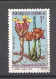 Gabon 1969 Flowers, used AE.167, Stampilat