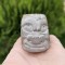 INEDIT OBIECT DECORATIV MICUT DIN PIATRA LUCRAT MANUAL, MODEL TIP CHAVIN, PERU
