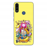 Husa compatibila cu Motorola Moto E7 Power Silicon Gel Tpu Model Adventure Time Poster