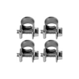 Set 4 cleme zincate cu surub 14-16/9mm Vorel 73783