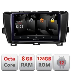 Navigatie Toyota Prius 2009-2014 5960Pro-TY39 Android Octa Core Qualcomm 2K Qled 8+128 DTS DSP 360 4G Optical CarStore Technology