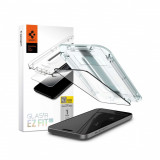 Folie pentru iPhone 15 Plus - Spigen Glas.TR EZ FIT - Black