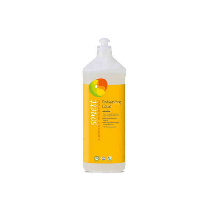 Detergent ecologic pentru spalat vase - galbenele 1l Sonett