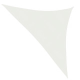 VidaXL P&acirc;nză parasolar, alb, 2,5 x 2,5 x 3,5 m, HDPE, 160 g/m&sup2;