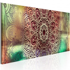 Tablou canvas - Mandala colorata - 150x50 cm foto