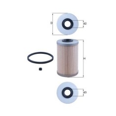 Mahle filtru combustibil