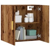 vidaXL Dulap de perete, lemn &icirc;nvechit, 60x31x60 cm, lemn prelucrat