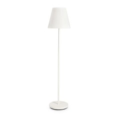 Lampadar incarcare solara otel alb &Oslash;34x150h