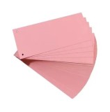 Cumpara ieftin Separatoare Exacompta Premium, din carton, 105 x 240 mm, 160 gmp, 100 buc/um, rosu