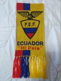 fular fotbal de colectie microbist suporter nationala Ecuador
