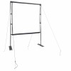 VidaXL Ecran de proiecție cu suporturi 89 inch 1:1 4101056