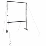 VidaXL Ecran de proiecție cu suporturi 89 inch 1:1