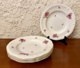 5 FARFURII ADANCI DIN PORTELAN FIN- MARCAJ ROSENTHAL- MODEL CHIPPENDALE D25CM