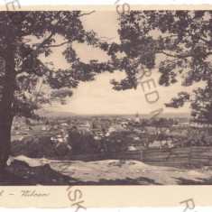 2825 - VULCAN, Brasov, Panorama, Romania - old postcard - used