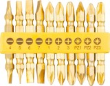 Sada bitov Strend Pro YF40020, 10 dielna, L-65 mm, CrV, GoldenFish