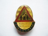 ROMANIA - INSIGNA PATRULA SCOLARA DE CIRCULATIE TIP MIC , IM 1.169