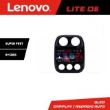Navigatie Jeep Compass 2010-2016 Lenovo Kit-2500 8 core 6+128 GB Android Waze USB Navigatie Internet Youtube Radio CarStore Technology