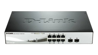 Switch D-Link DGS-1210-08P, 8 port, 10/100/1000 Mbps foto