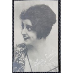 Carte postala, Maria Jacobini, actrita si scriitoare italianca, 1892-1944
