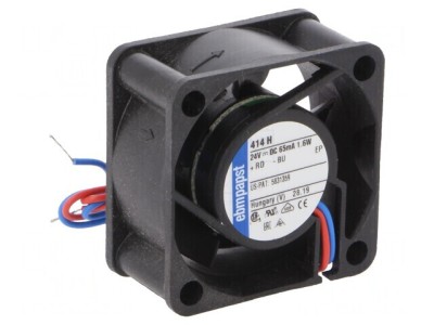 Ventilator Axial 24V DC 40x40x20mm 13m3/h 29dBA foto