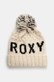 Roxy caciula Tonic Beanie culoarea bej, ERJHA04281