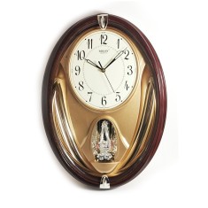 Ceas de perete Muzical RIKON - 13551 RP SST 46x35 cm