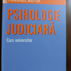 Tudorel Butoi - Psihologie judiciara. Curs universitar