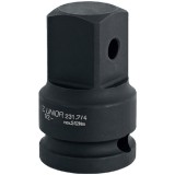 Unior 231.7/4 - Adaptor patrat interior 1/2 la patrat exterior 3/8 inch