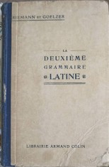 LA DEUXIEME GRAMMAIRE LATINE-O. RIEMANN, H. GOELZER-249642
