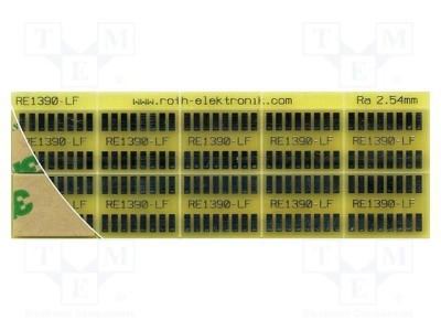 Placă universală singură față ROTH ELEKTRONIK GMBH - Prototip W: 39mm L: 111mm foto