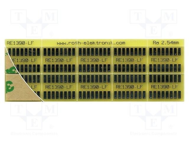 Placă universală singură față ROTH ELEKTRONIK GMBH - Prototip W: 39mm L: 111mm